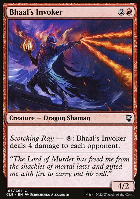 Bhaal's Invoker [Commander Legends: Battle for Baldur's Gate]