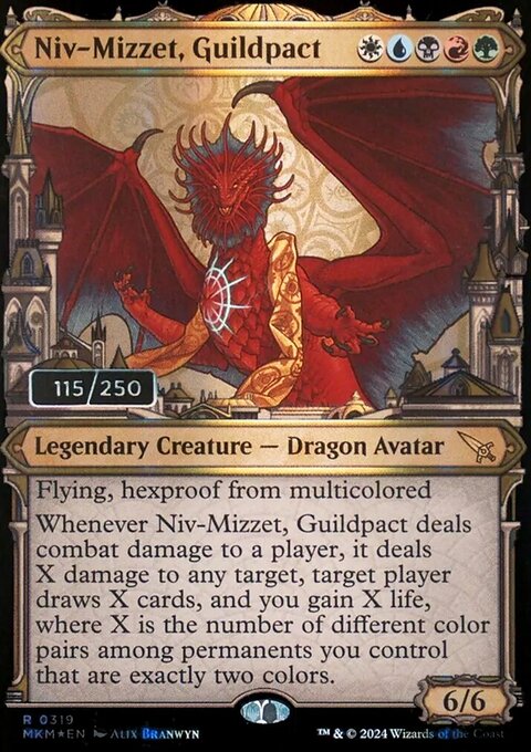 Niv-Mizzet, Guildpact (Serialized) [Murders at Karlov Manor]