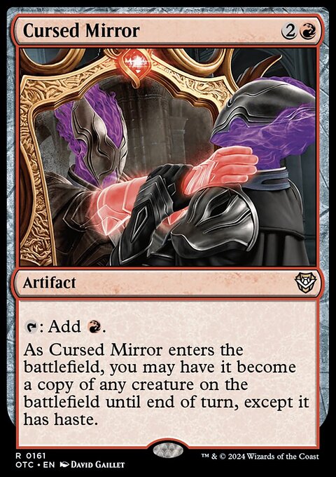 Cursed Mirror [Outlaws of Thunder Junction Commander]