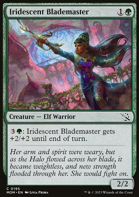 Iridescent Blademaster [March of the Machine]