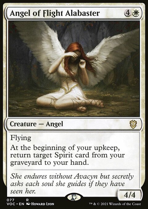 Angel of Flight Alabaster [Innistrad: Crimson Vow Commander]