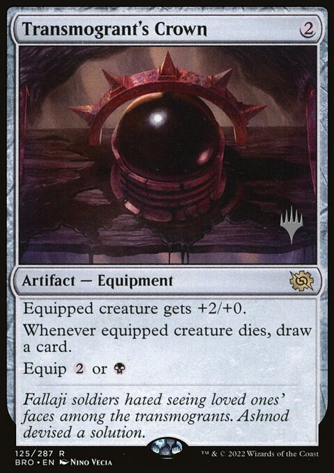 Transmogrant's Crown [The Brothers' War Prerelease Promos]