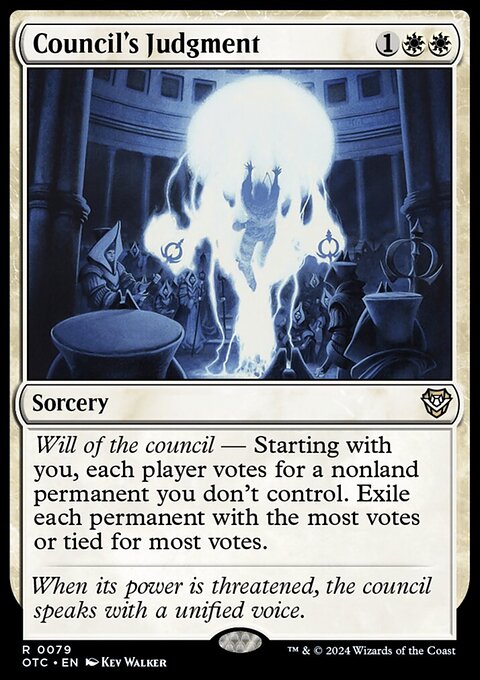 Council's Judgment [Outlaws of Thunder Junction Commander]