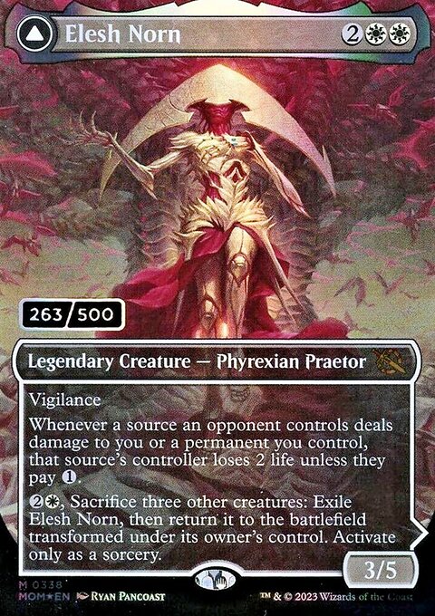 Elesh Norn // The Argent Etchings (Serialized) [March of the Machine]