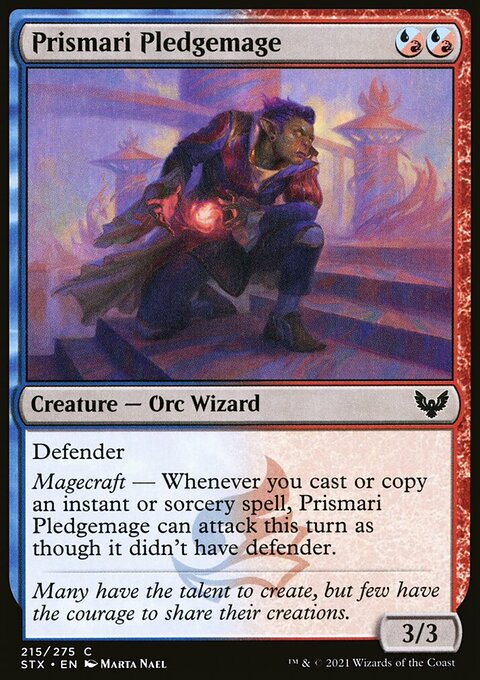Prismari Pledgemage [Strixhaven: School of Mages]