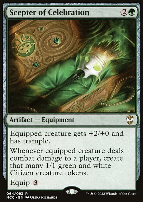 Scepter of Celebration [Streets of New Capenna Commander]