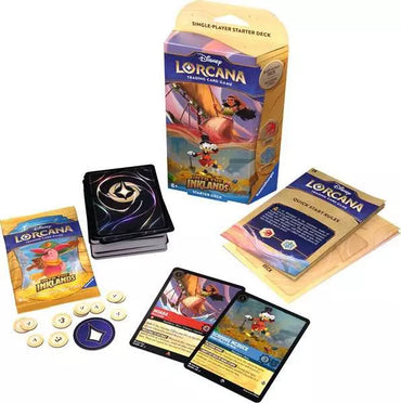Lorcana TCG: Into the Inklands Ruby and Sapphire Starter Deck
