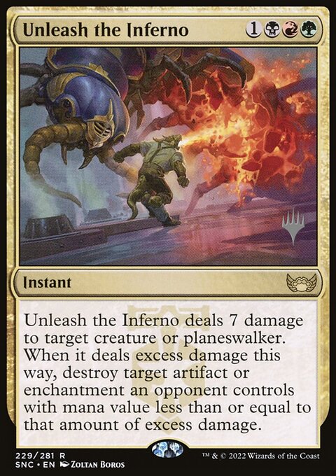 Unleash the Inferno (Promo Pack) [Streets of New Capenna Promos]