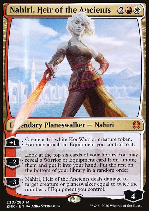 Nahiri, Heir of the Ancients [Zendikar Rising]