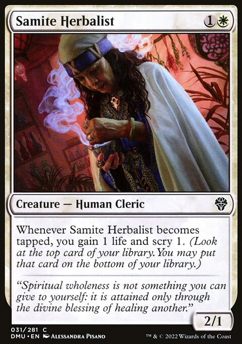 Samite Herbalist [Dominaria United]