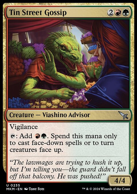 Tin Street Gossip [Murders at Karlov Manor]