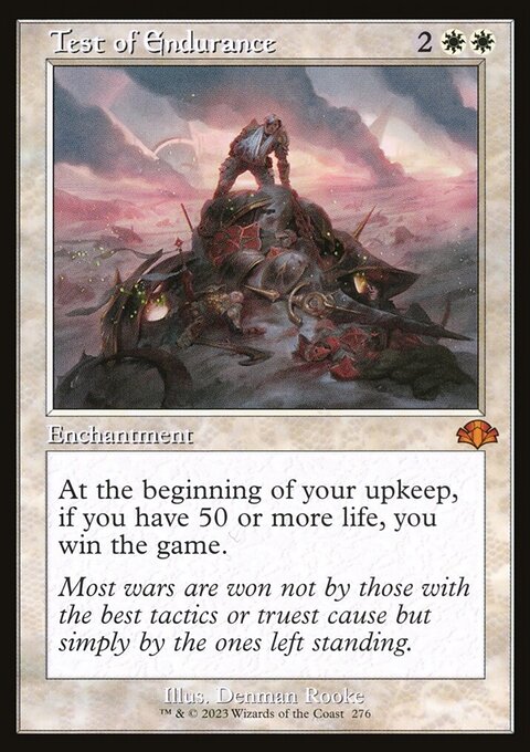 Test of Endurance (Retro) [Dominaria Remastered]