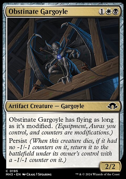 Obstinate Gargoyle [Modern Horizons 3]