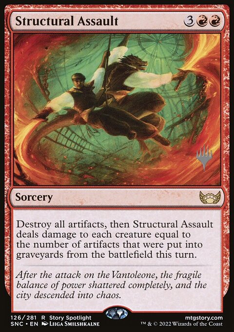Structural Assault (Promo Pack) [Streets of New Capenna Promos]