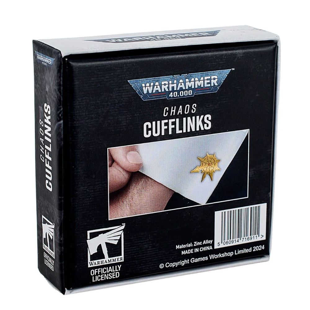 Warhammer 40,000: Chaos Cufflinks