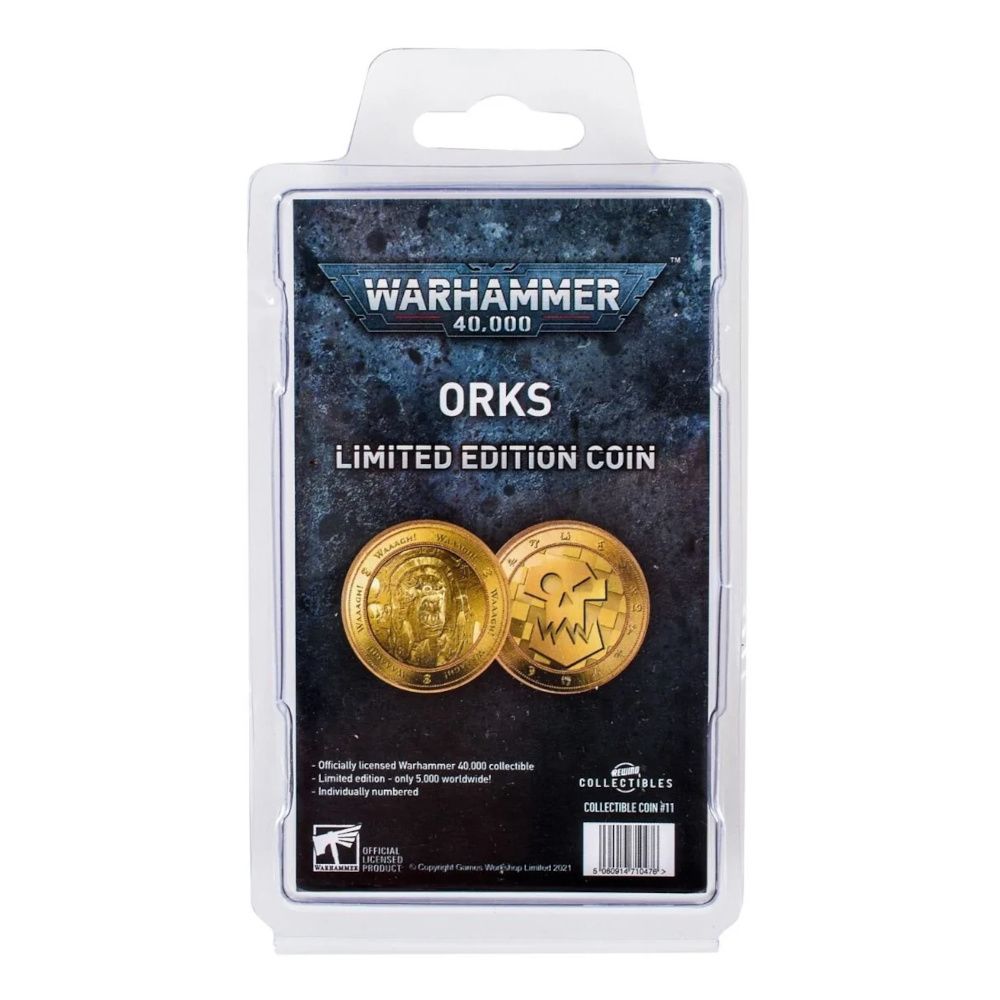 Warhammer 40,000: Ork Collectible Coin