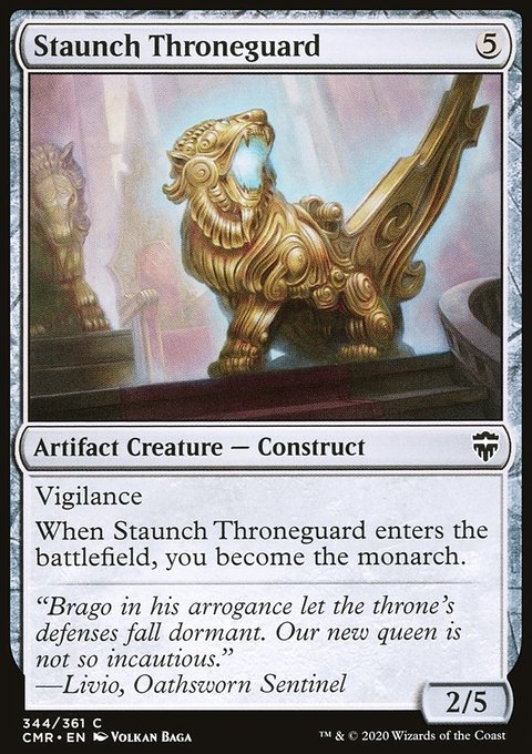 Staunch Throneguard [Commander Legends]