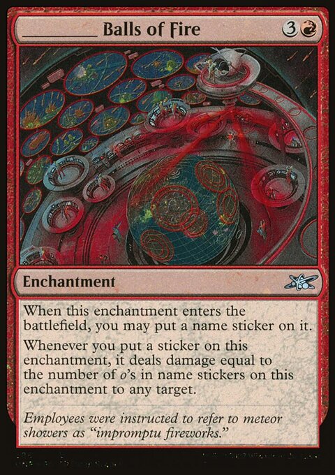_____ Balls of Fire (Galaxy Foil) [Unfinity]