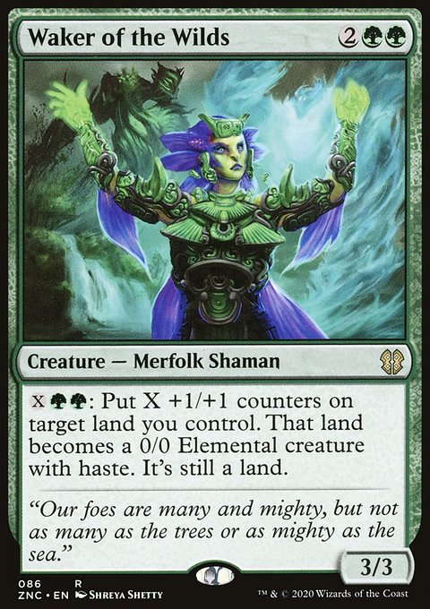 Waker of the Wilds [Zendikar Rising Commander]