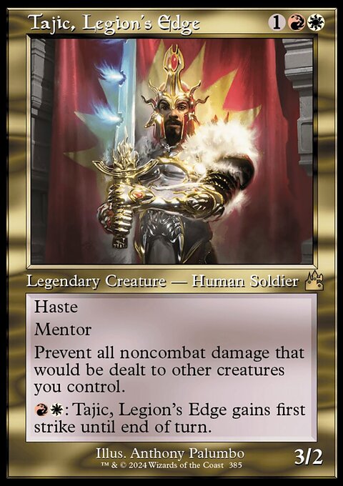Tajic, Legion's Edge (Retro) (Serialized) [Ravnica Remastered]