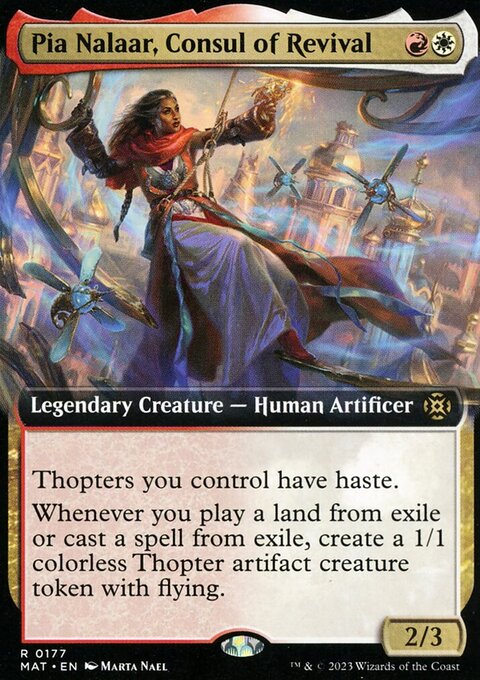 Pia Nalaar, Consul of Revival (Extended Art) [March of the Machine: The Aftermath]