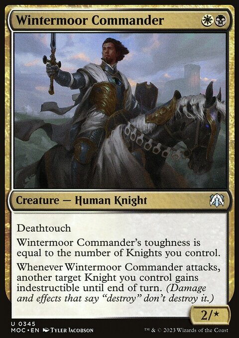Wintermoor Commander [March of the Machine Commander]