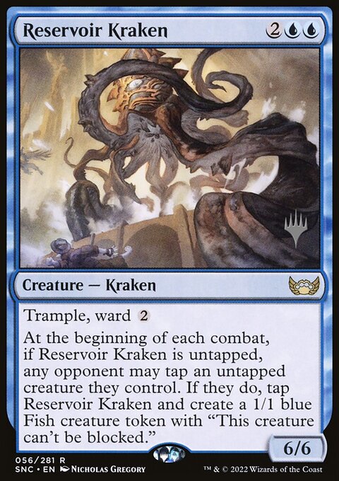 Reservoir Kraken (Promo Pack) [Streets of New Capenna Promos]