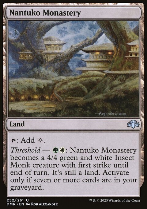 Nantuko Monastery [Dominaria Remastered]