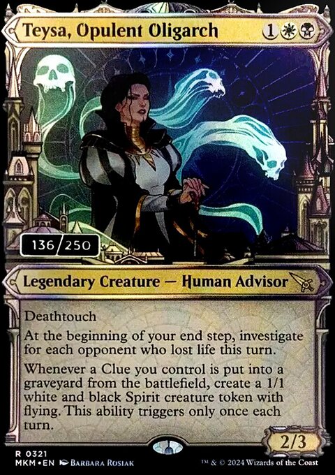 Teysa, Opulent Oligarch (Serialized) [Murders at Karlov Manor]