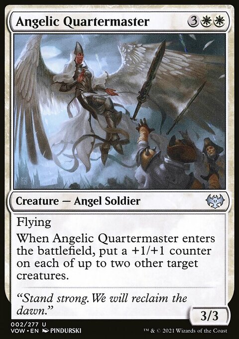 Angelic Quartermaster [Innistrad: Crimson Vow]