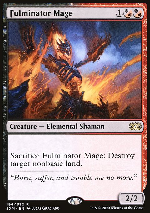 Fulminator Mage [Double Masters]