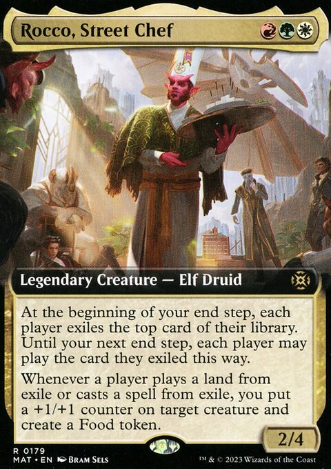 Rocco, Street Chef (Extended Art) [March of the Machine: The Aftermath]