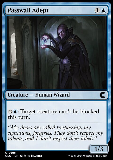 Passwall Adept [Ravnica: Clue Edition]