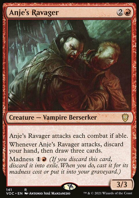 Anje's Ravager [Innistrad: Crimson Vow Commander]