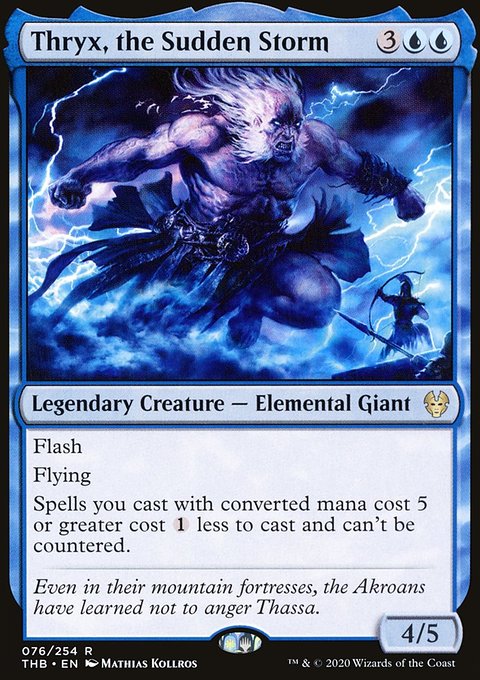 Thryx, the Sudden Storm (Promo Pack) [Theros Beyond Death Promos]