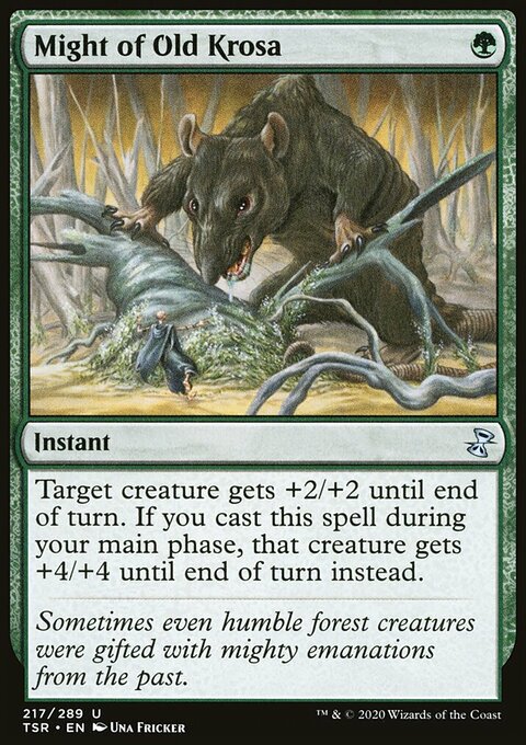 Might of Old Krosa [Time Spiral Remastered]