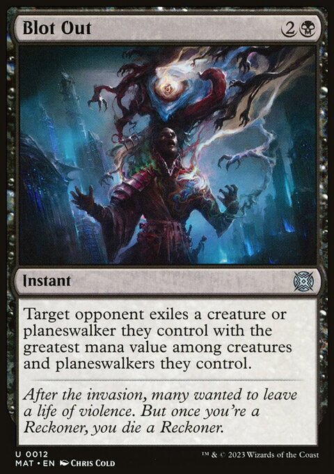 Blot Out [March of the Machine: The Aftermath]