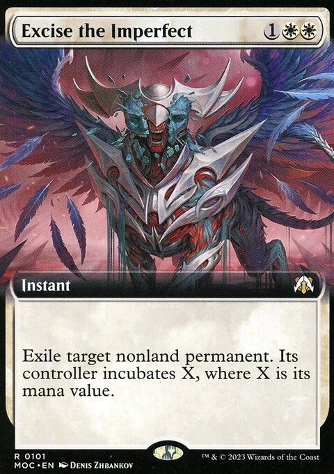Excise the Imperfect (Extended Art) [March of the Machine Commander]