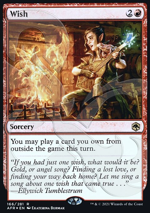 Wish (Ampersand Promo) [Dungeons & Dragons: Adventures in the Forgotten Realms Promos]