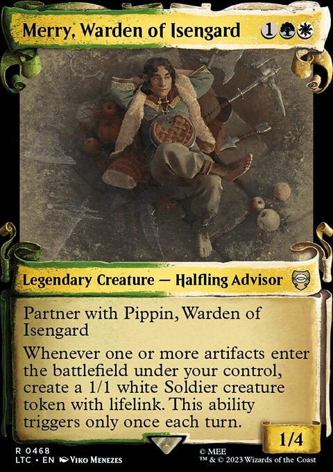 Merry, Warden of Isengard [The Lord of the Rings: Tales of Middle-Earth Commander Showcase Scrolls]