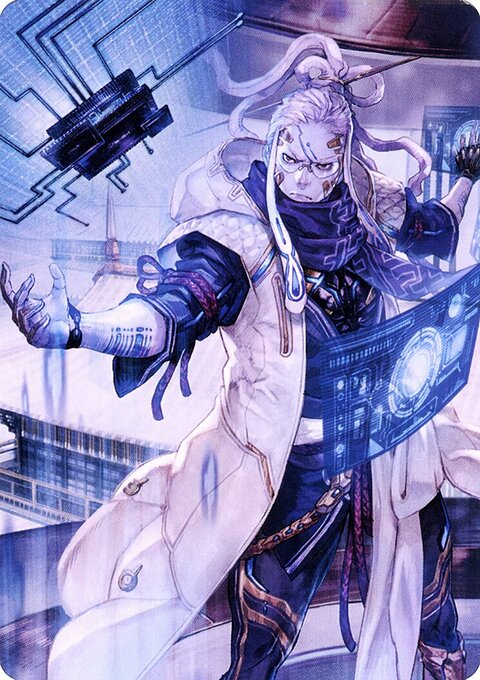 Tameshi, Reality Architect 2 Art Card [Kamigawa: Neon Dynasty Art Series]