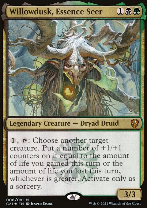 Willowdusk, Essence Seer (Display Commander) [Commander 2021]