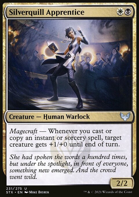 Silverquill Apprentice [Strixhaven: School of Mages]