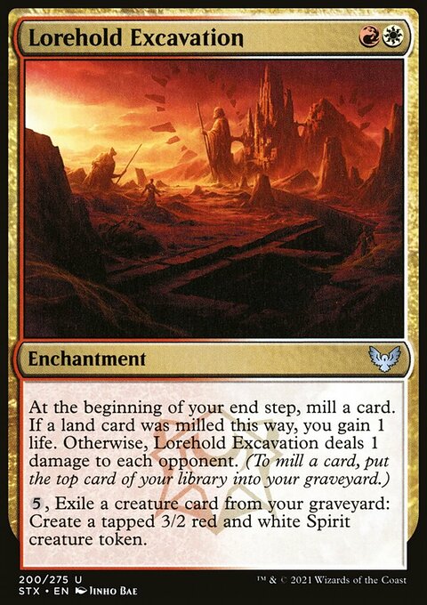 Lorehold Excavation [Strixhaven: School of Mages]