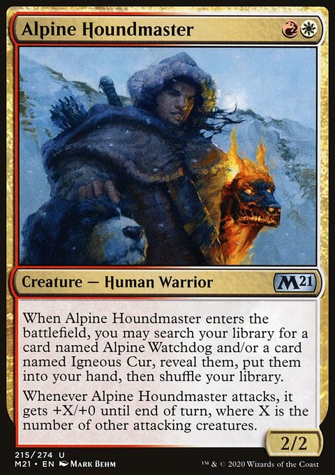 Alpine Houndmaster [Core Set 2021]