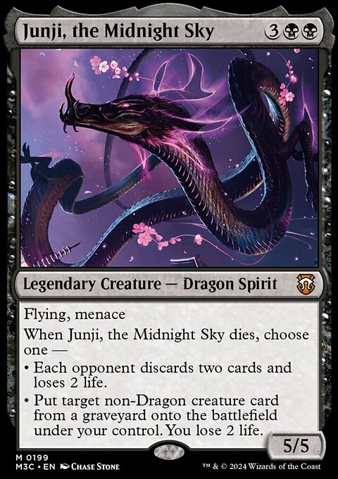 Junji, the Midnight Sky [Modern Horizons 3 Commander]