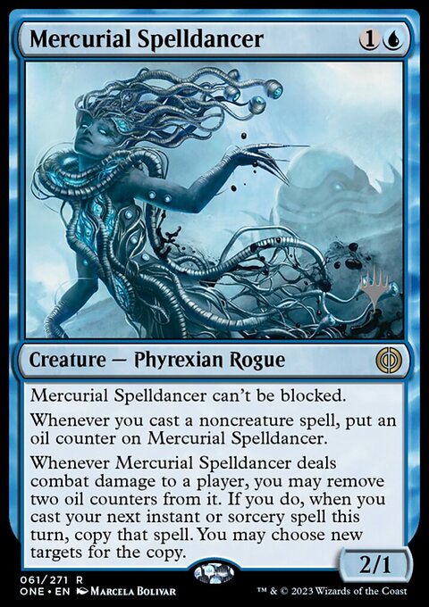 Mercurial Spelldancer [Phyrexia: All Will Be One Prerelease Promos]