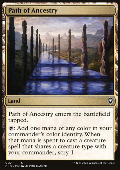 Path of Ancestry [Commander Legends: Battle for Baldur's Gate]