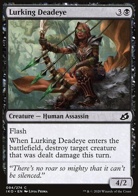 Lurking Deadeye [Ikoria: Lair of Behemoths]