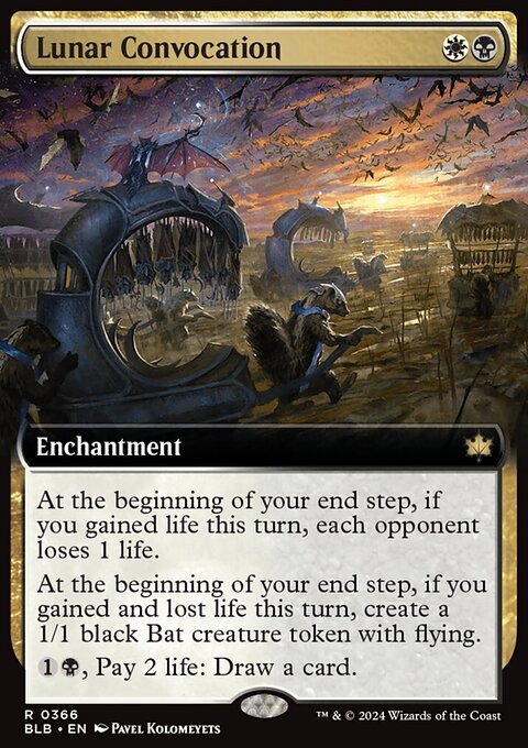 Lunar Convocation (Extended Art) [Bloomburrow]